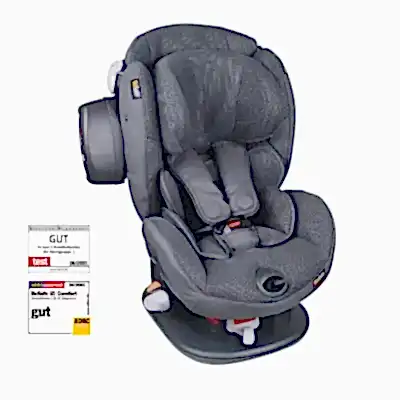 Besafe Izi Comfort X3 ADACLI  Oto Koltuğu 9-18 Kg Anthracite Mesh
