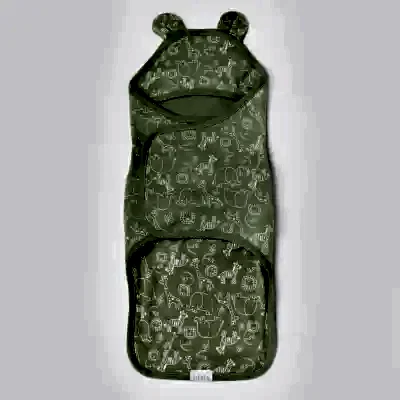 Bibaby Erkek Bel Destekli Kundak Zoo Is Good Lime Cream