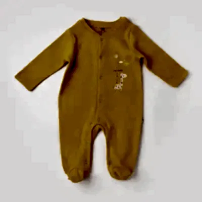 Bibaby Erkek Tulum Little Graffe Turuncu