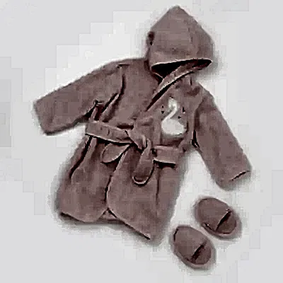 Bibaby Kız Bornoz Takımı Swan Pembe