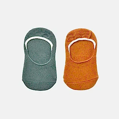 Bibaby Kız Organik Babet Çorap 2li Basic Nil - Hardal