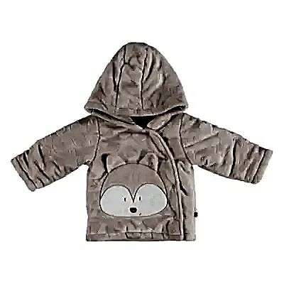 Bibaby Unisex Ceket Cute Fox Taş
