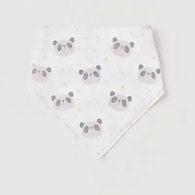 Bibaby Unisex Fular Önlük Bimini New Cute Panda Boy