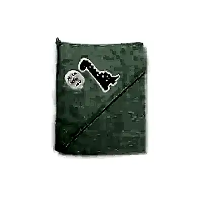 Bibaby Unisex Havlu Little Dino Yeşil