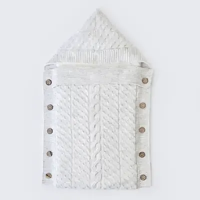 Bibaby Unisex Kundak Zincir Triko Gri