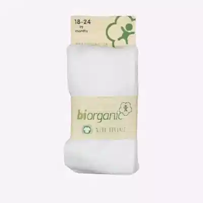 Bibaby Unisex Organik Çorap Külotlu Basic Ekru