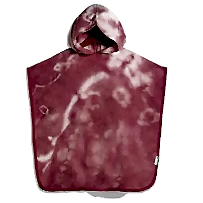 Bibaby Unisex Organik Havlu Panço Summer Gül Kurusu