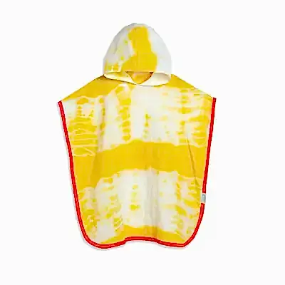 Bibaby Unisex Organik Havlu Panço Summer Sarı