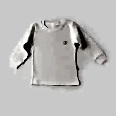 Bibaby Unisex Organik Sweatshirt Little Basic Ekru