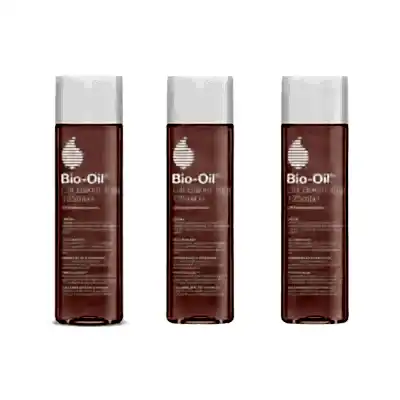 Bio-Oil Çatlak Karşıtı & Nemlendirici Cilt Bakım Yağı Yeni Formül 125 ml*3