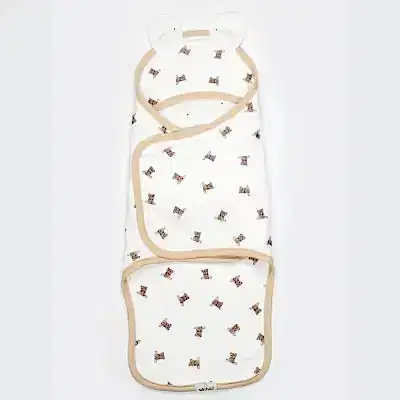 Bistyle Bel Destekli Kundak I am So Bear Bej - Ekru