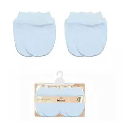 Bistyle Eldiven 2li I Love Blue Mavi