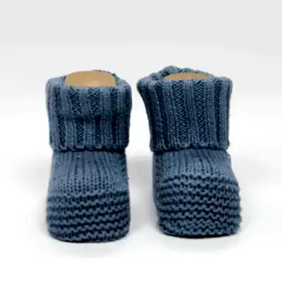 Bistyle Erkek Patik Triko Seperatörlü İndigo