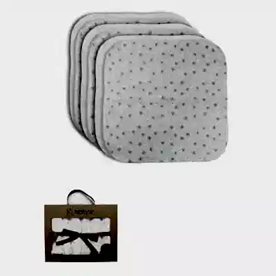 Bistyle Organik Ağız Mendili 6lı Stars Kutulu 20x20cm Nil