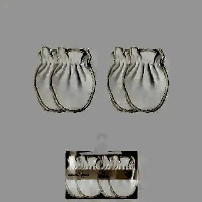 Bistyle Organik Bebek Eldiven 2li Basic Penye Ekru Unisex