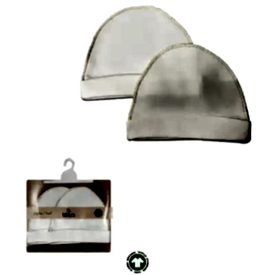 Bistyle Organik Şapka 2li Penye Basic Ekru