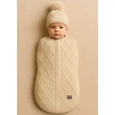 Bistyle Unisex Kundak Triko Bej