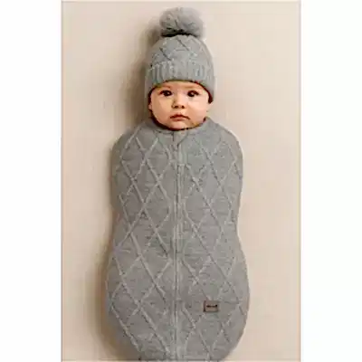 Bistyle Unisex Kundak Triko Gri