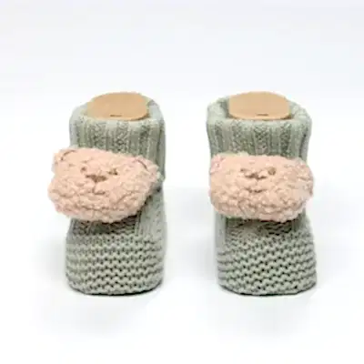 Bistyle Unisex Patik Triko Seperatörlü Aksesuarlı Nil