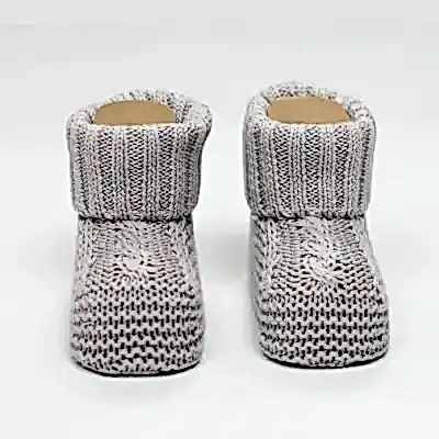 Bistyle Unisex Patik Triko Seperatörlü Gri