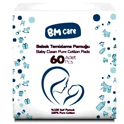 BM Care Bebek Temizleme Pamuğu 1440 Adet 24*60'lı - 9