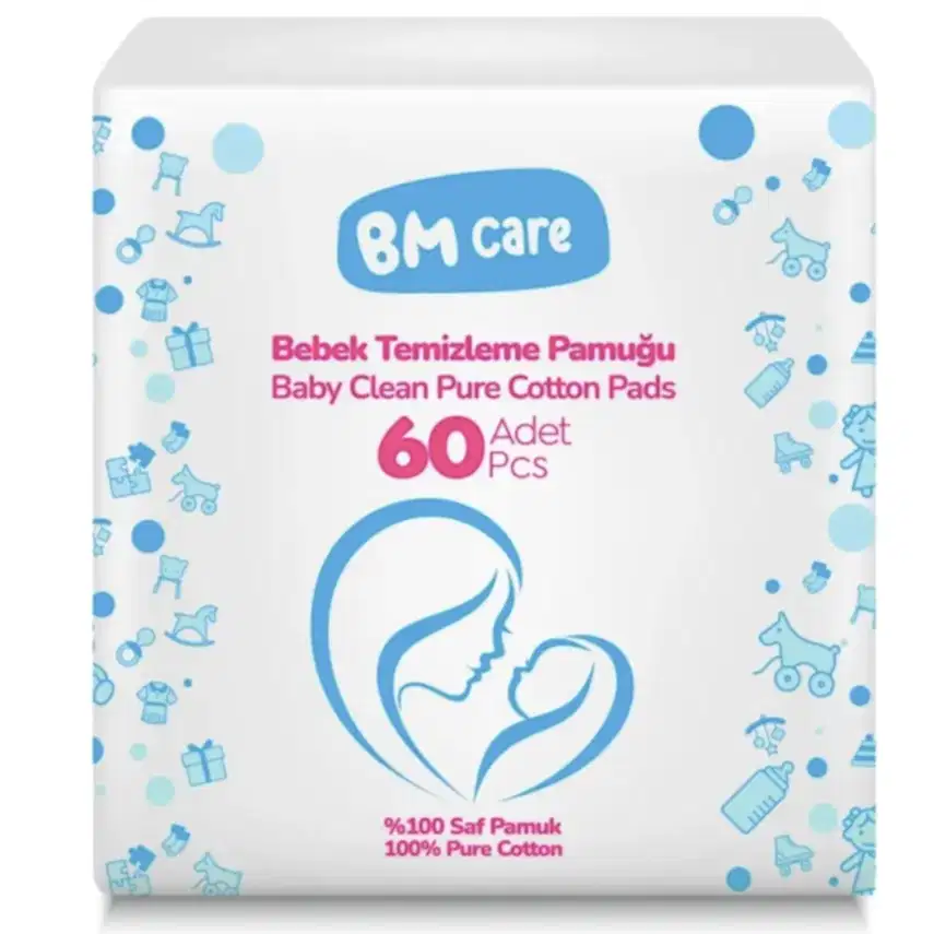 BM Care Bebek Temizleme Pamuğu 1440 Adet 24*60'lı - 9