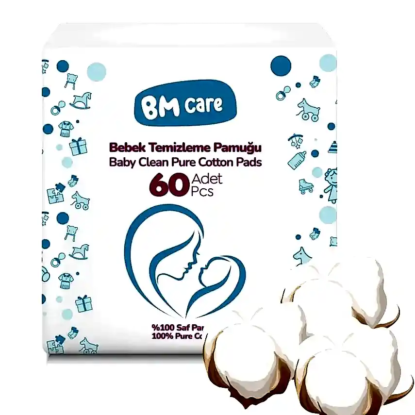 BM Care Bebek Temizleme Pamuğu 1440 Adet 24*60'lı - 8