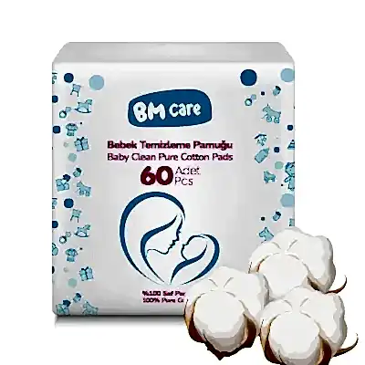 BM Care Bebek Temizleme Pamuğu 60'lı - 4