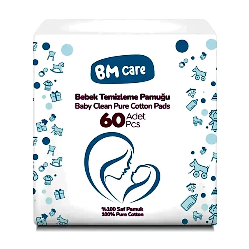 BM Care Bebek Temizleme Pamuğu 60'lı - 8