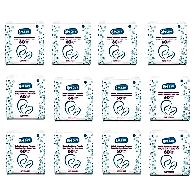 BM Care Bebek Temizleme Pamuğu 720 Adet 12*60'lı