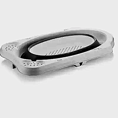 BM Care Katlanabilir Bebek Banyo Küvet Seti 5'li Gri - 10