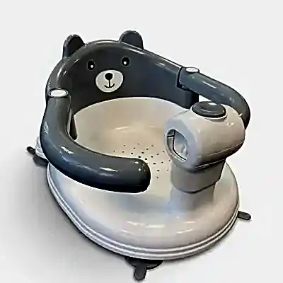 BM Care Önden Açılır Bebek Banyo&Mama Oturağı Beyaz - 6