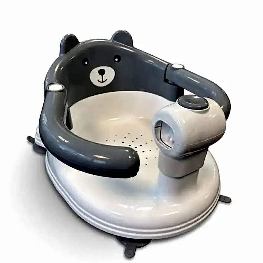 BM Care Önden Açılır Bebek Banyo&Mama Oturağı Beyaz - 8