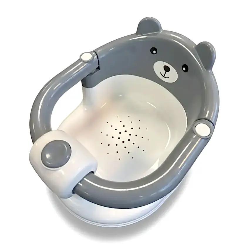 BM Care Önden Açılır Bebek Banyo&Mama Oturağı Beyaz - 10