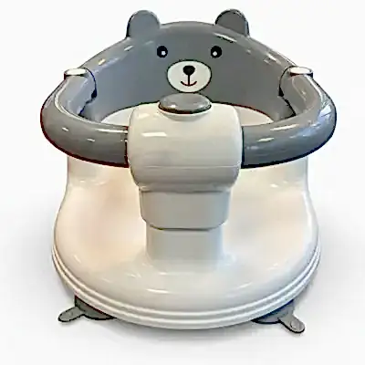 BM Care Önden Açılır Bebek Banyo&Mama Oturağı Beyaz - 11