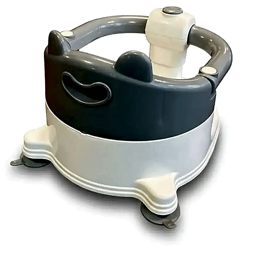 BM Care Önden Açılır Bebek Banyo&Mama Oturağı Beyaz - 4