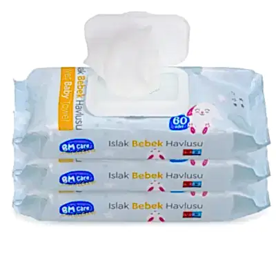 BM Care Sensitive Islak Havlu 3x60lı - 7