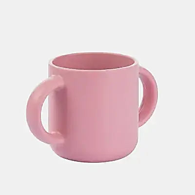 Bm Care Silikon Kulplu Mini Bardak 4+ay-pembe