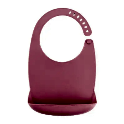 BM Care Silikon Mama Önlüğü Pembe orta boy