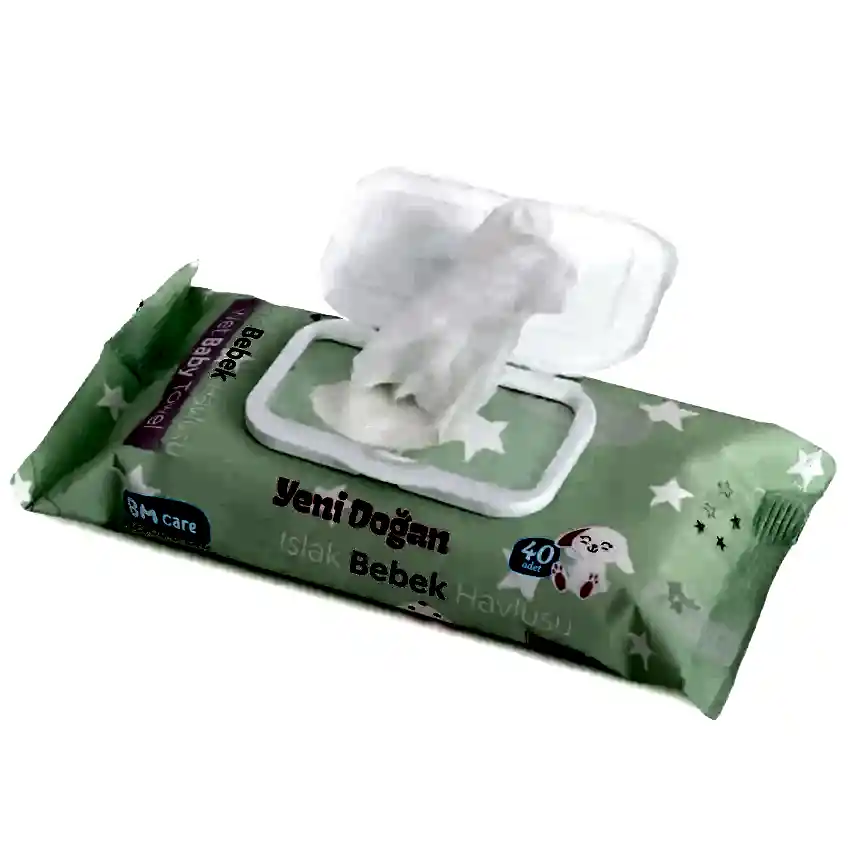 BM Care Yenidoğan Islak Havlu 3x40lı - 11