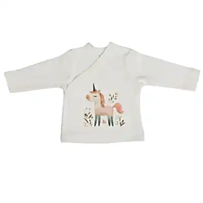 Bm Fabric Unicorn Desenli Yenidoğan 5'li Hastane Çıkışı Kız Bebek - 3