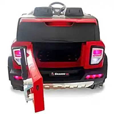 BM Toys Grande Akülü Araba Kumandalı 4*4 12 Volt Kırmızı - 8