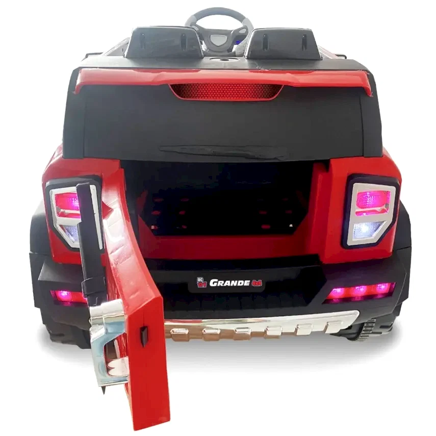 BM Toys Grande Akülü Araba Kumandalı 4*4 12 Volt Kırmızı - 8