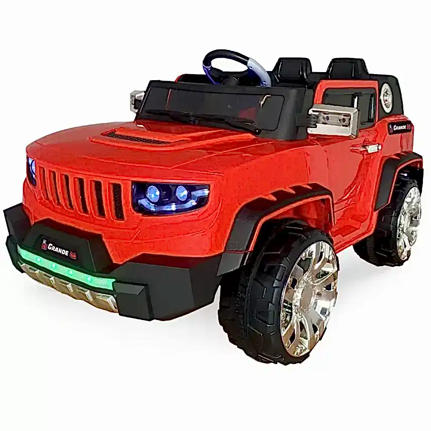 BM Toys Grande Akülü Araba Kumandalı 4*4 12 Volt Kırmızı - 1