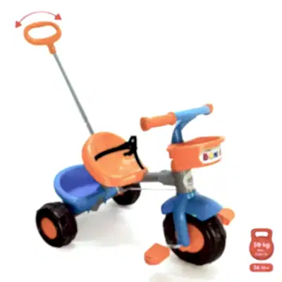Boni Bike Ebeveyn Kontrollü Bisiklet Turuncu