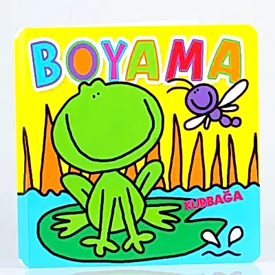 Boyama Kitabı Kurbağa