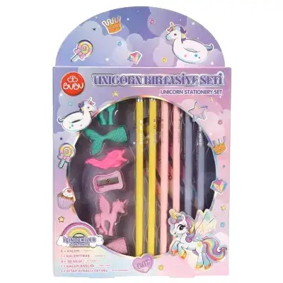 Bu-Bu Kırtasiye Seti Unicorn