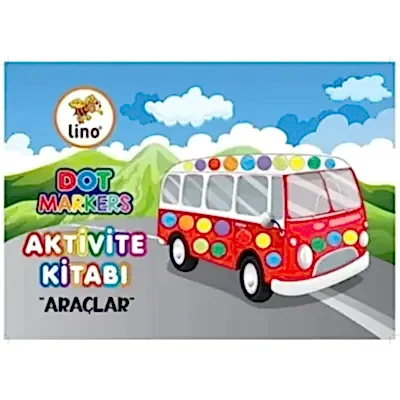 Carioca Lino Dot Markers Boyama Kitabı Araçlar