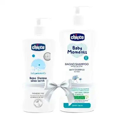 Chicco Baby Moments Doğal Göz Yakmayan Bebek Saç ve Vücut Şampuanı 750+200 ml