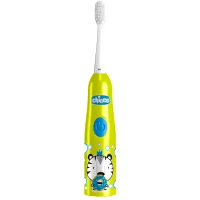 Chicco Elektrikli Diş Fırçası Tiger Yeşil 3-6 Yaş